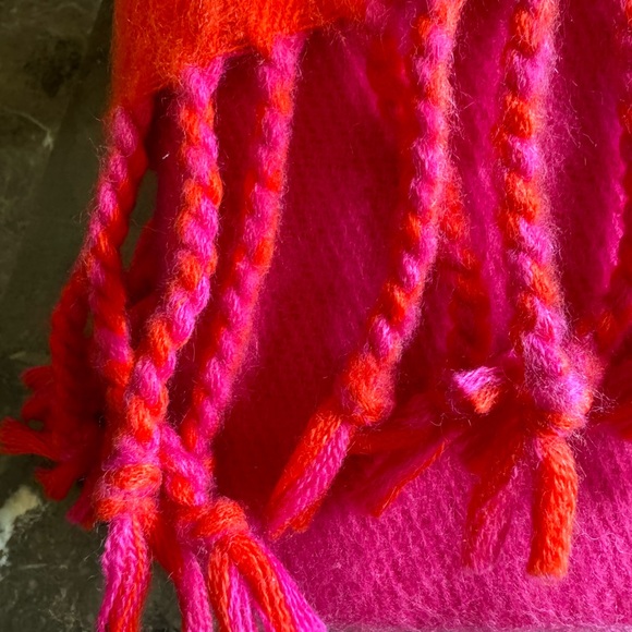 Kate Spade ♠️ Colorblock Throw - Picture 3 of 9